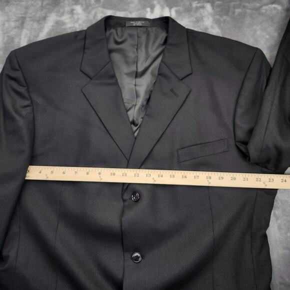 Tommy Hilfiger 100% Wool Suit Set Jacket Size 50 Long, 34 Waist - Picture 8 of 16